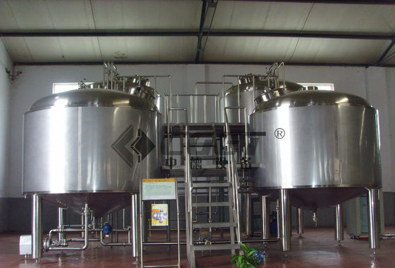 Qualität  Stainless Steel Turnkey Microbrewery Equipment Brewhouse System Craft Brewing Plant usine