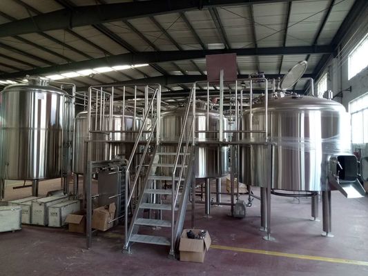 Qualität  Auto Control Stainless Steel Brewing Equipment Brewhouse System For Brewpub usine