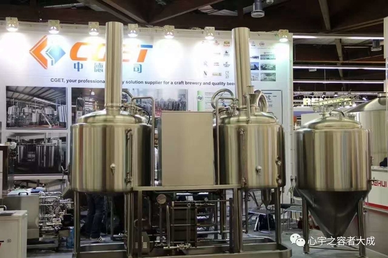 Kleine Handelsbrauenausrüstungs-Minibrauerei-Anlage elektrisch oder Dampf