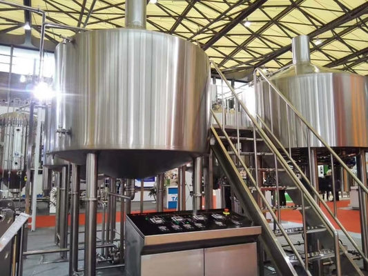 Touch Screen große Brauerei-Ausrüstung Ausgangsder brauenausrüstungs-2000L Sus304