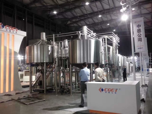 Touch Screen große Brauerei-Ausrüstung Ausgangsder brauenausrüstungs-2000L Sus304