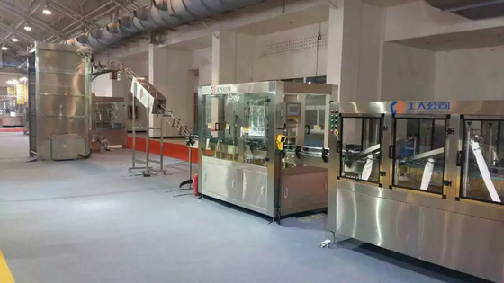 Halb automatisches Bier-einmachende Linie Edelstahl 304 1000 CPH - 2000 CPH