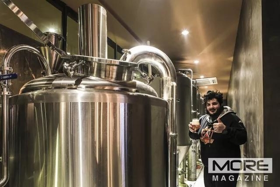 3 Fass 5 Fass-Brauensystem-Handelsbier, das Brauerei der Ausrüstungs-7Bbl macht