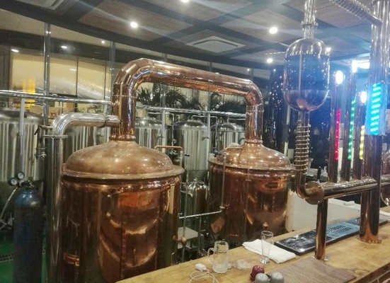 Minimikroausrüstungs-schlüsselfertige Brauensystem CER Bescheinigung der brauerei-500L