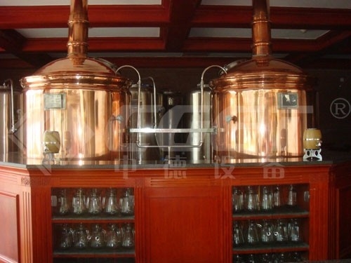 Mikrodes hotel-Bier-Fabrik-Maschinen-kleinen Maßstabs Stärke des Brauensystem-1000L 3mm