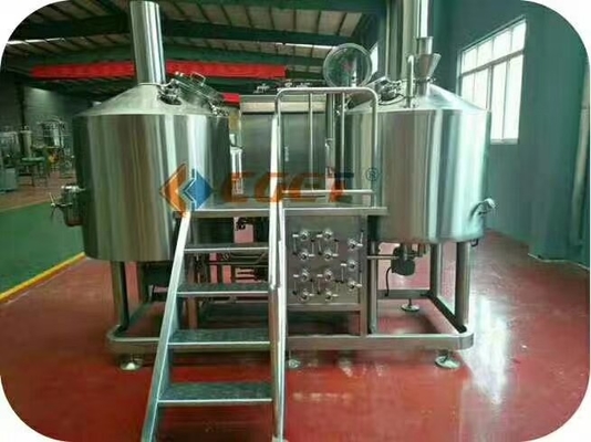 Brewpub-Bier Microbrewery, der Ausrüstung halb automatisches 200L 500L 1000L abzieht