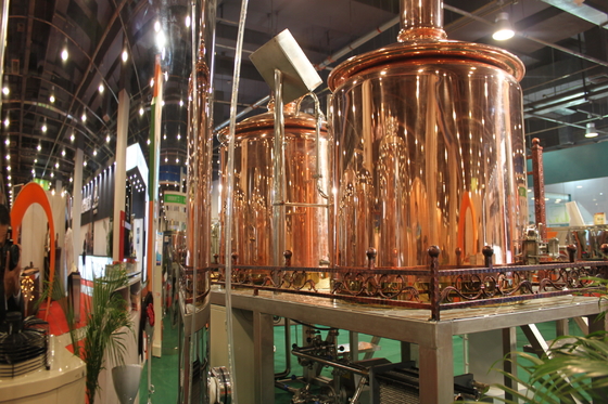 Halb Selbstdampf-kupferne Brauenausrüstung, Maschine des Microbrewery-500L