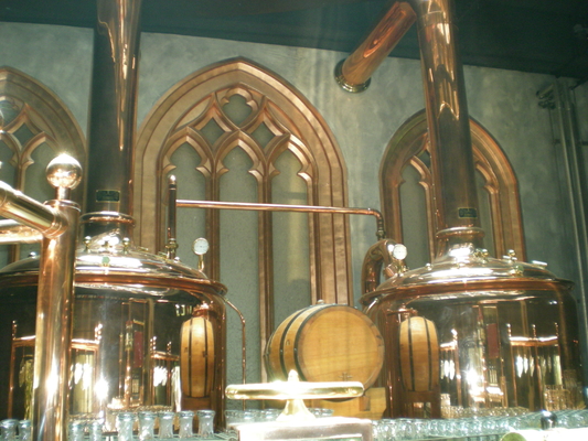 Halb Selbstdampf-kupferne Brauenausrüstung, Maschine des Microbrewery-500L