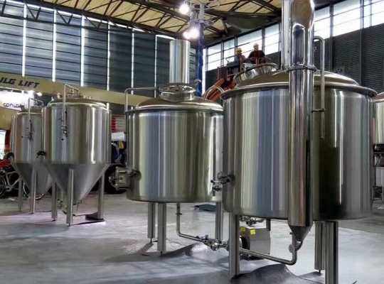 Die elektrische/Dampf/Gas Hochleistungs-Handwerks-Bierbrauen-Ausrüstung erhitzte Weise