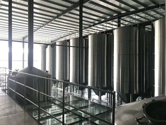 Handwerks-Bier des Edelstahl-304, das Geräte 100L 200L 300L 500L 1000L pro Reihe herstellt