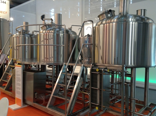 Halb automatische kleine Maschine des Microbrewery-500L für Brewpub oder Restaurant
