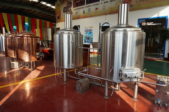 Automatisierter Bierbrauen-System-Mikrobier-Ausrüstungs-Edelstahl 304