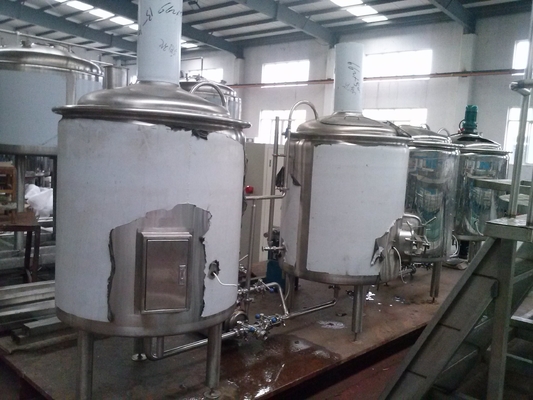 Edelstahl schlüsselfertige Microbrewery-Ausrüstungs-Brauerei-System-Handwerks-Brauenanlage