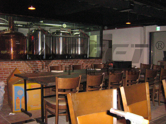 Kupfer-Brauen   Ausrüstung 100l 500l 1000l rote, Minibierbrauen-System