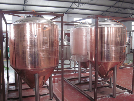 Professioneller kupferner Spiegel-kleine Bierbrauen-Systeme, Nano-Brauerei-Ausrüstung