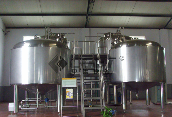 Großes Bierbrauen-Ausrüstungs-Edelstahl-Fass-Fass 5 Fass-Brauensystem