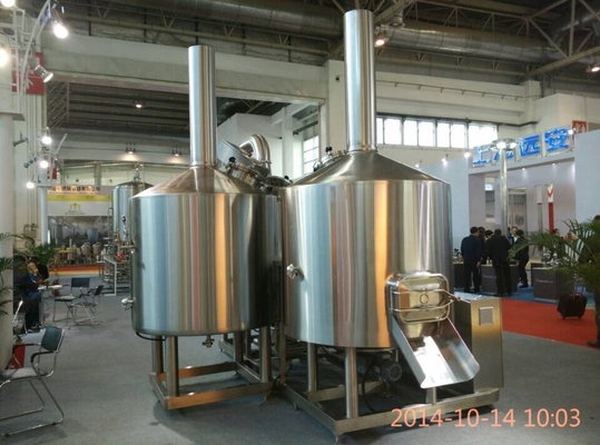 20 Stärke der Fass-Brauerei-Edelstahl-Brauenausrüstungs-Dampf-Heizungs-3Mm