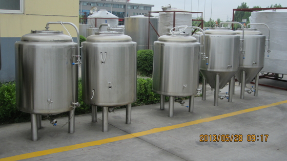 des Handwerks-500L Schiff-stampfendes System Bier-Edelstahl-Brauender ausrüstungs-zwei