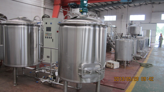 des Handwerks-500L Schiff-stampfendes System Bier-Edelstahl-Brauender ausrüstungs-zwei