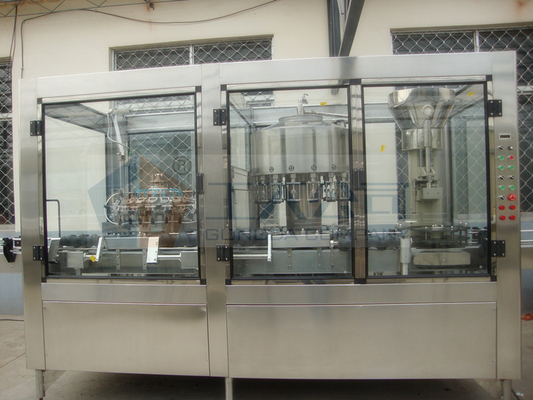 Wein-Glasflaschen-Füllmaschine-automatische abfüllende Ausrüstung mit CER Bescheinigung