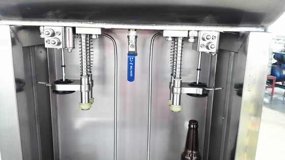 automatische Glasflaschen-Füllmaschine 50Hz SUS304 für Bier/Getränk