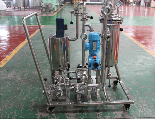 Art Diatomit-Filter-Maschine der Kerzen-SUS304