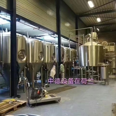 PLC steuern BerufsBierbrauen-System der brauenausrüstungs-1000L nach Hause