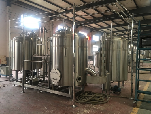 Handwerks-Bierbrauen-Ausrüstungs-direktes Feuer-Heizungs-Edelstahl der Brauerei-10Bbl