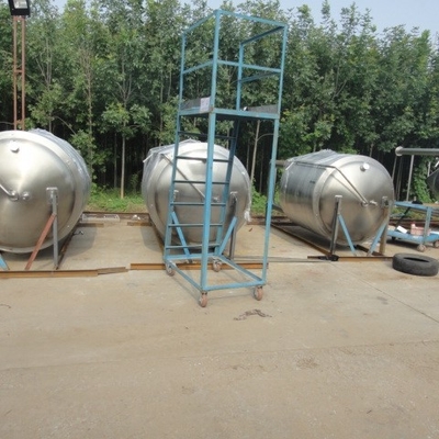Vertikaler industrieller Fermenter-Bier-Maischapparat der Brauenausrüstungs-SS304