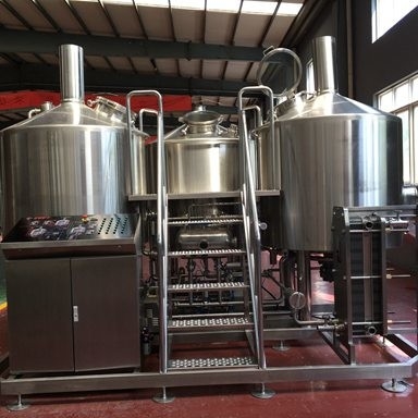 Vertikaler industrieller Fermenter-Bier-Maischapparat der Brauenausrüstungs-SS304