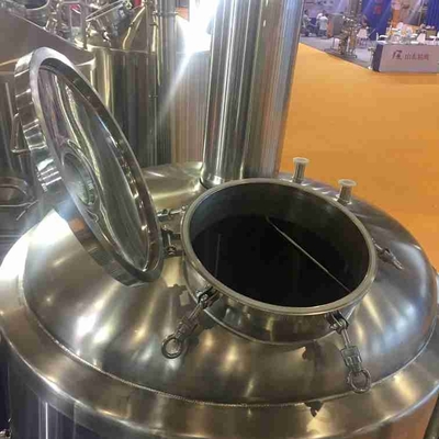 Dampfheizung Microbrewery-Ausrüstungs-Edelstahl 100L 200L 300L pro Reihe