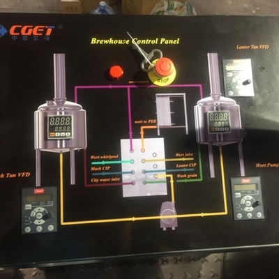Edelstahl schlüsselfertige Microbrewery-Ausrüstung Microbrewery-Behälter-elektrische Heizung