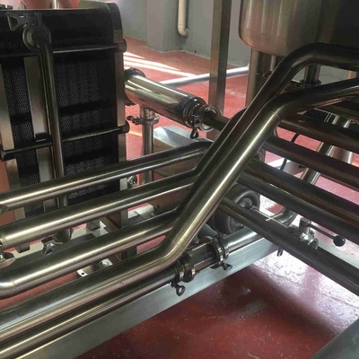 Edelstahl schlüsselfertige Microbrewery-Ausrüstung Microbrewery-Behälter-elektrische Heizung