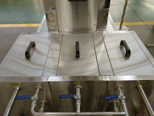 Touch Screen Verpackungs-Fertigungsstraße-Fass-Waschmaschinen-Flaschen-Füllmaschine