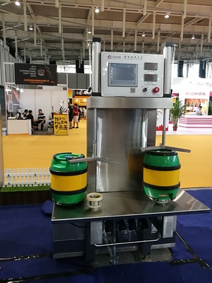 Des Sus-304 automatischer Kopf-Touch Screen 2L - 60L Bier-Fass-der Waschmaschinen-zwei
