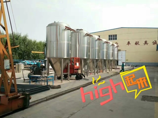 Nahrungsmittelgrad-Edelstahlhauptgebräu Ausrüstung, Wein-Fermenter