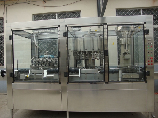 Wein-Glasflaschen-Füllmaschine-automatische abfüllende Ausrüstung mit CER Bescheinigung