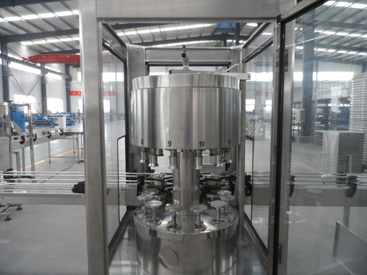 Wein-füllende Linie Saft-Flaschenabfüllmaschine 0,2 Mpa - 0,4 Mpa-Wasser-Druck
