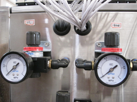 2 Kopf-Touch Screen Bier-Fass-Waschmaschinen-pneumatische elektrische gefahrene Art
