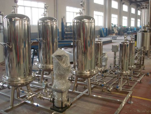 3 der Bier-Membranfiltrations-System-Kerzen-Kilowatt Art-Diatomit-Filter-Maschine
