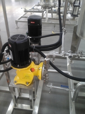 Filterpresse-Antrag-Verpackenfertigungsstraße-Ausrüstungs-Glasflaschen-Füllmaschine