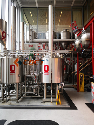 SUS 304 Brauensystem der Handwerks-Bierbrauen-Ausrüstungs-500L mit ISO-CER bescheinigt für Rusina