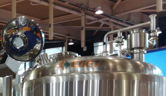 SUS 304 Brauensystem der Handwerks-Bierbrauen-Ausrüstungs-500L mit ISO-CER bescheinigt für Rusina