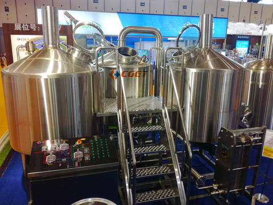 SUS 304 Brauensystem der Handwerks-Bierbrauen-Ausrüstungs-1000L mit ISO-CER bescheinigt