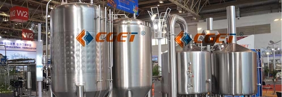 SUS 304 Brauensystem der Handwerks-Bierbrauen-Ausrüstungs-1000L mit ISO-CER bescheinigt