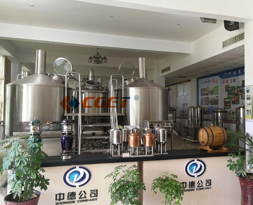 SUS 304 Brauensystem der Handwerks-Bierbrauen-Ausrüstungs-1000L mit ISO-CER bescheinigt