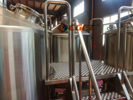 SUS 304 Brauensystem der Handwerks-Bierbrauen-Ausrüstungs-1000L mit ISO-CER bescheinigt