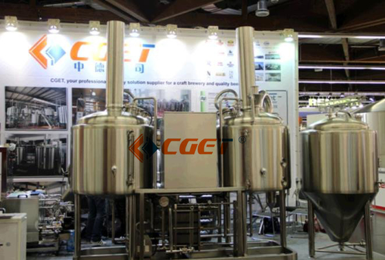 SUS 304 Brauensystem der Handwerks-Bierbrauen-Ausrüstungs-1000L mit ISO-CER bescheinigt
