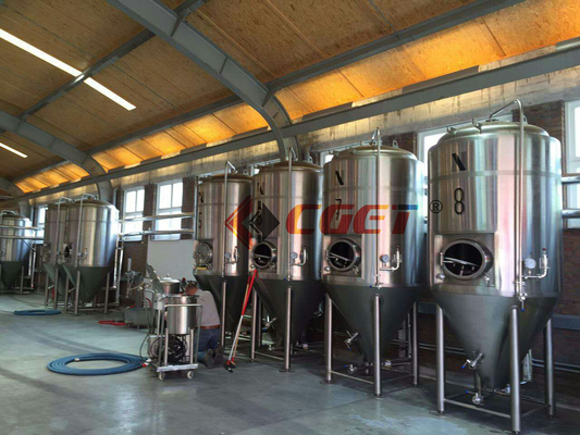 SUS 304 Brauensystem der Handwerks-Bierbrauen-Ausrüstungs-1000L mit ISO-CER bescheinigt