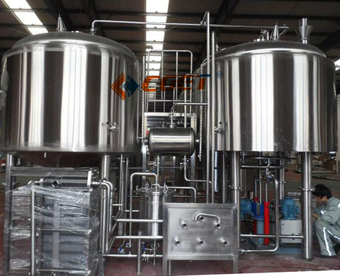 SUS 304 Brauensystem der Handwerks-Bierbrauen-Ausrüstungs-2000L mit ISO-CER bescheinigt